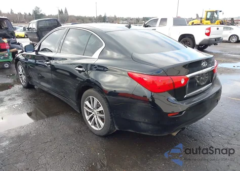 2017 Infiniti Q50 2.0T Base from USA, damaged, VIN JN1CV7AR8HM682184